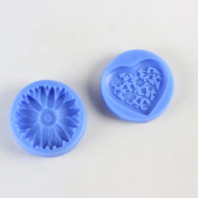 بودکور مالد سيليکوني گل کوکب و قلب طرحدار 2200106