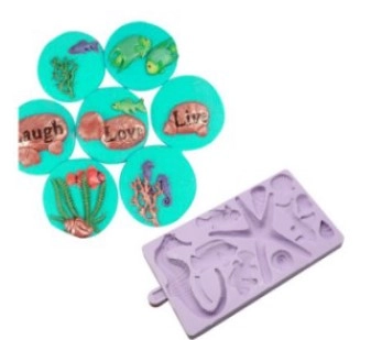 بودکور مالد سيليکوني حيوانات دريايي 2200684