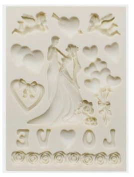 بودکور مالد سيليکوني عروس و داماد 2200698