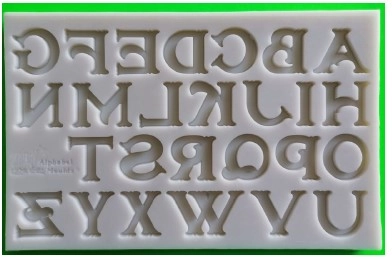 بودکور مالد سيليکوني حروف رومي بزرگ 2200791