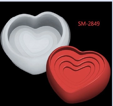 بودکور مالد سيليکوني قلب حجمي چندسايز 2200925
