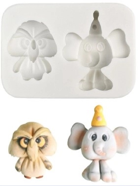 بودکور مالد سيليکوني فيل و جغد 2200930