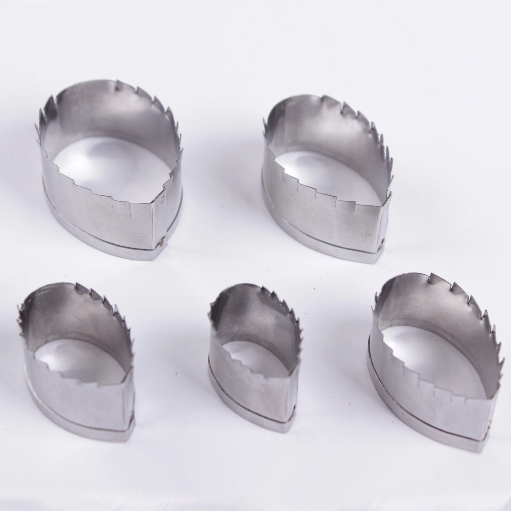 2300105-1 بودکور ست کاتر گلسازي برگ نسترن 2300105 - تصویر 1