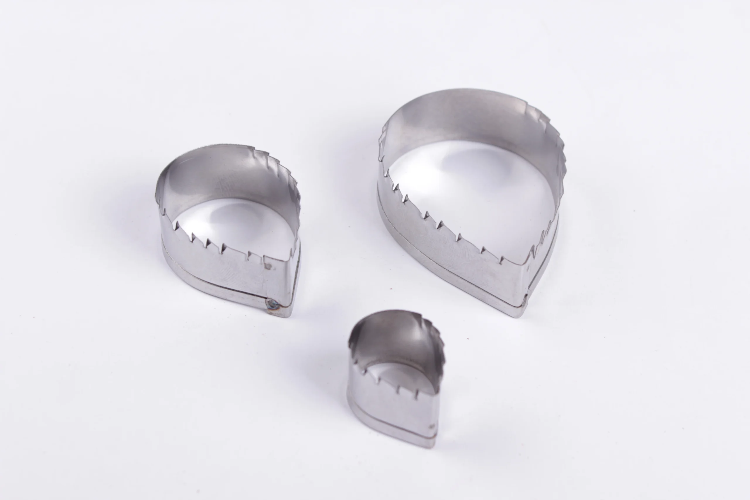 2300116-1 بودکور ست کاتر گلسازي برگ رز 3 تايي 2300116 - تصویر 1