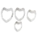 بودکور ست کاتر گلسازي 4 تايي پيوني 23003