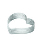 بودکور رينگ تارت استيل تک نفره قلب کج 2700133